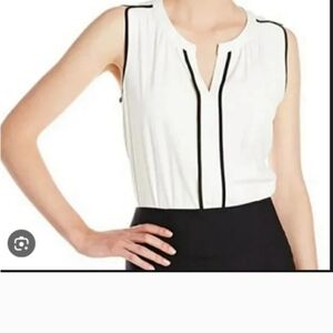 Calvin Klein sleeveless blouse size S